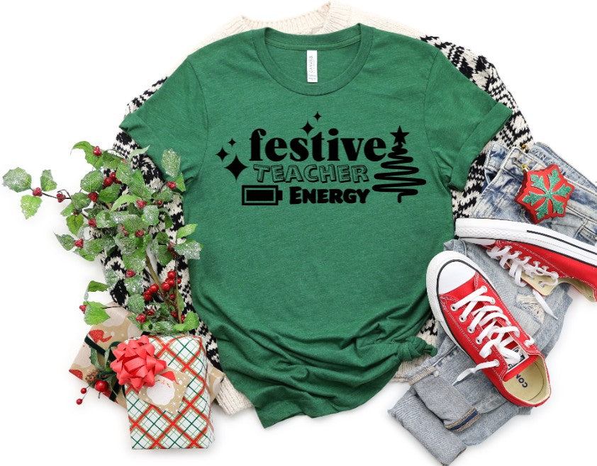 Festive Teacher Energy