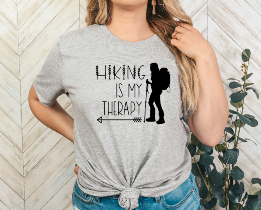 Hiking is my Therapy t-shirt