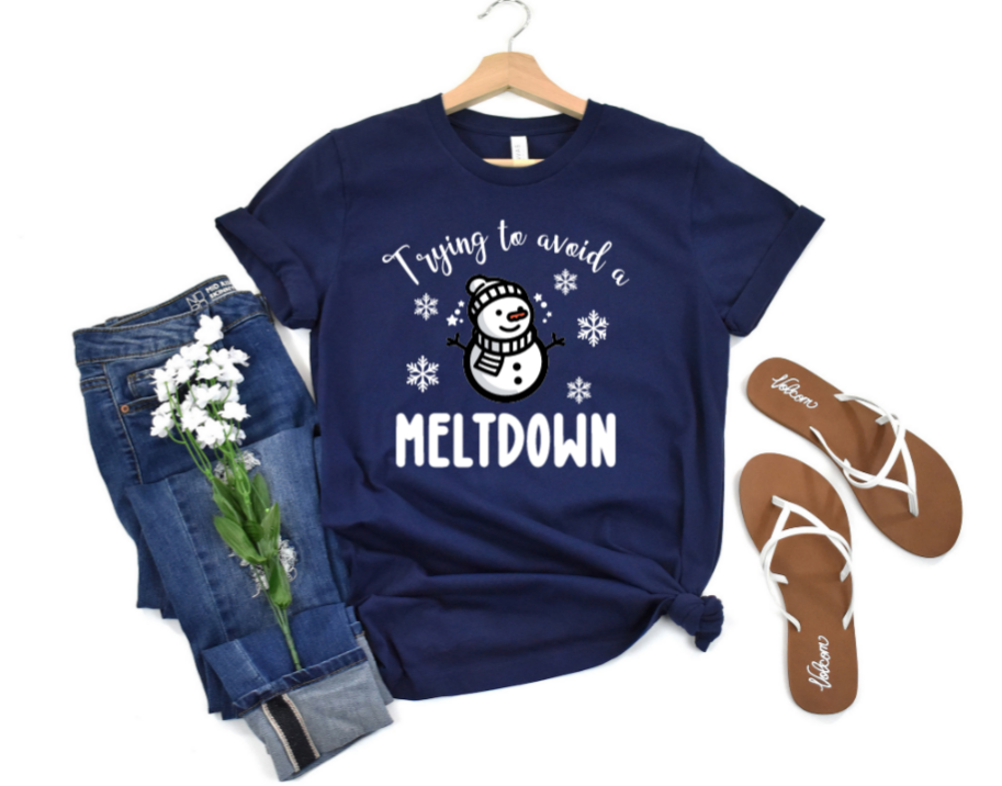 Trying to avoid a meltdown t-shirt