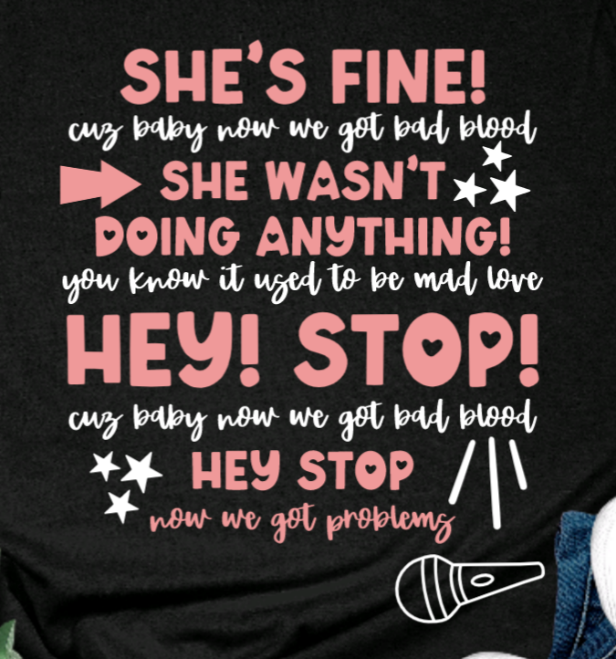 She's fine! Hey! Stop!