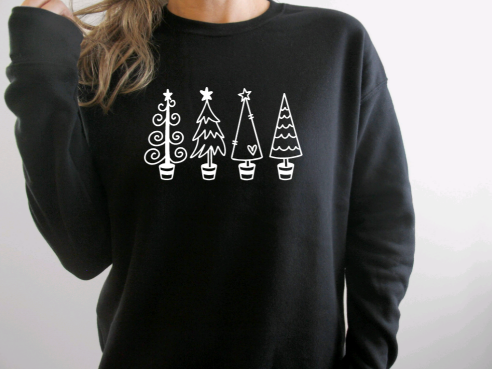 Christmas Trees Sweatshirt