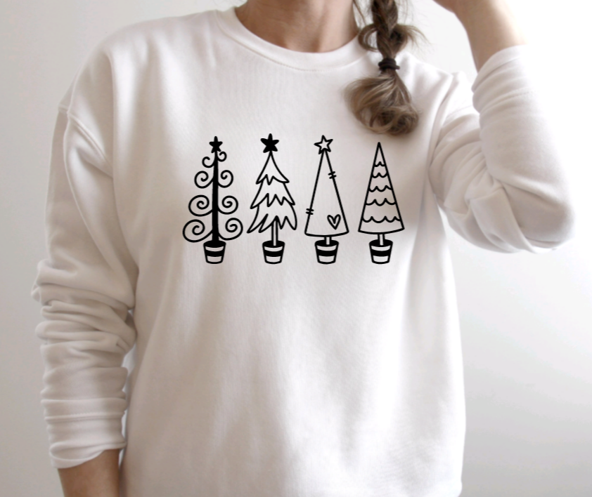 Christmas Trees Sweatshirt