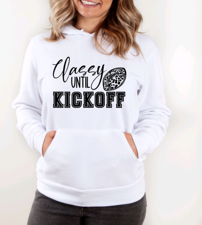 Classy Until Kickoff Hoodie