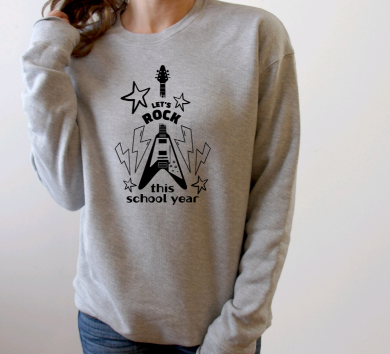 Let's Rock this School Year Sweatshirt