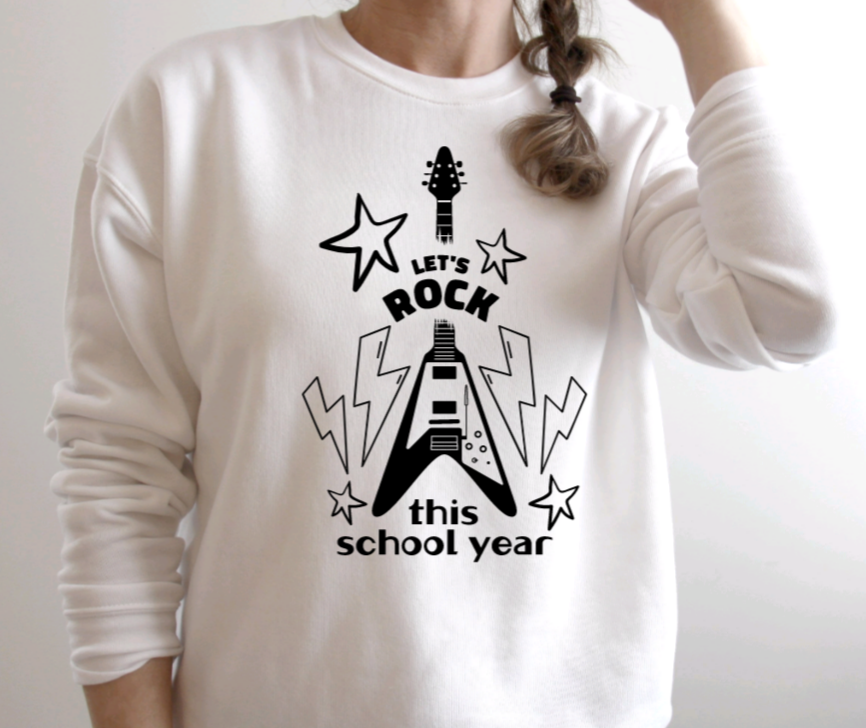 Let's Rock this School Year Sweatshirt