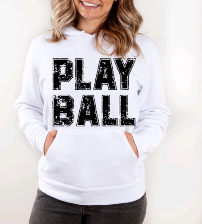 Play Ball Hoodie