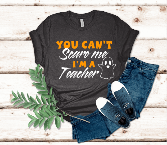 You Can't Scare Me I'm a Teacher t-shirt